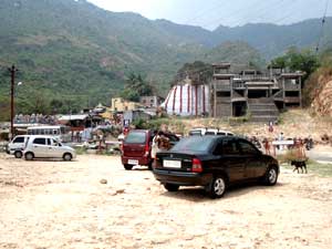 Another view of Parking Area in Marudamalai 
