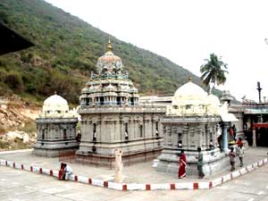 Back Side view of the Marudamalai Temple 