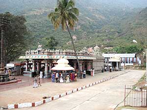 Full View of the Marudamalai Temple