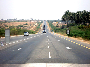 Bypass Road leading Sulur