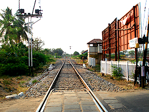 The Train Track leading to the "Queen of Hills" Ooty.