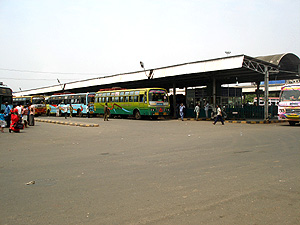 Buses are Ready to Start from Ukkadam Bus Stand